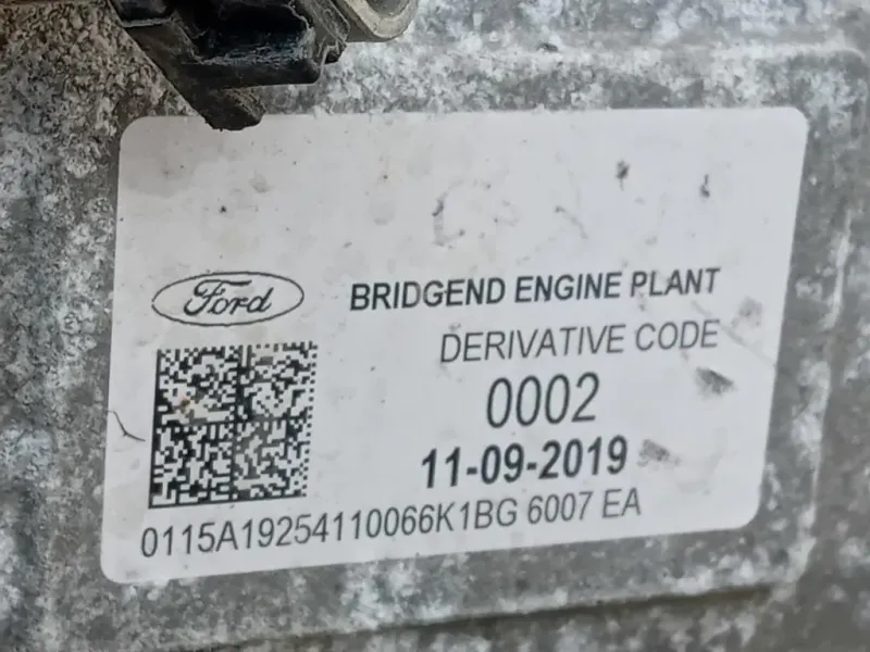 Motore Semicompleto YZJA 200CV 147KW Ford Fiesta VII 2017