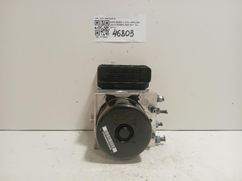 Pompa ABS ANT 3451 6862246 01 Bmw Serie 1 F20 Berlina 2012
