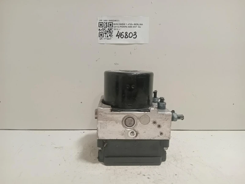 Pompa ABS ANT 3451 6862246 01 Bmw Serie 1 F20 Berlina 2012