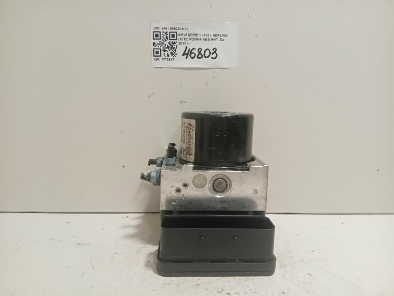 Pompa ABS ANT 3451 6862246 01 Bmw Serie 1 F20 Berlina 2012
