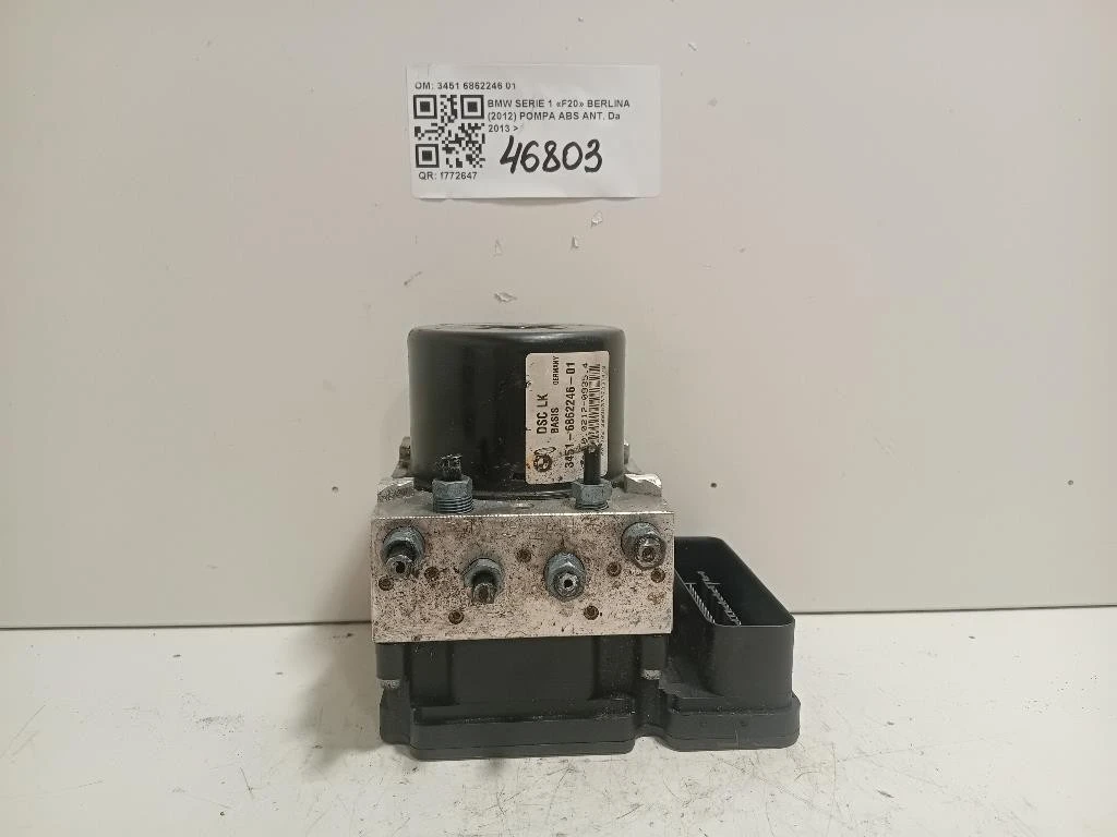 Pompa ABS ANT 3451 6862246 01 Bmw Serie 1 F20 Berlina 2012