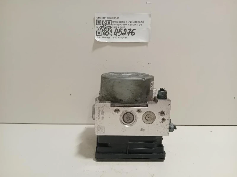 Pompa ABS ANT 3451-6868637-01 Bmw Serie 1 F20 Berlina 2012