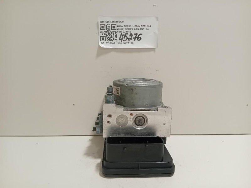 Pompa ABS ANT 3451-6868637-01 Bmw Serie 1 F20 Berlina 2012