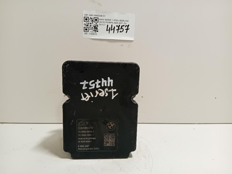 Pompa ABS ANT 3451 6862246 01 Bmw Serie 1 F20 Berlina 2012