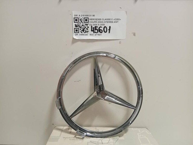 Stemma ANT A 215 888 01 86 Mercedes Classe C C203 Coupé 2002