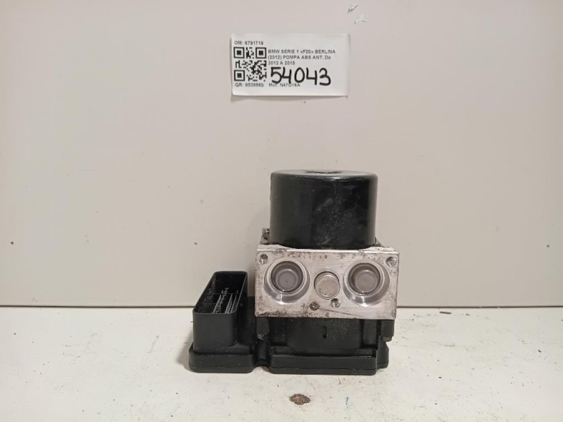 Pompa ABS ANT 3451-6791718-08 6791719 Bmw Serie 1 F20 Berlina 2012