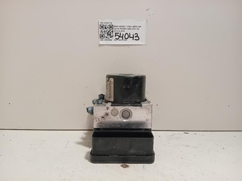 Pompa ABS ANT 3451-6791718-08 6791719 Bmw Serie 1 F20 Berlina 2012