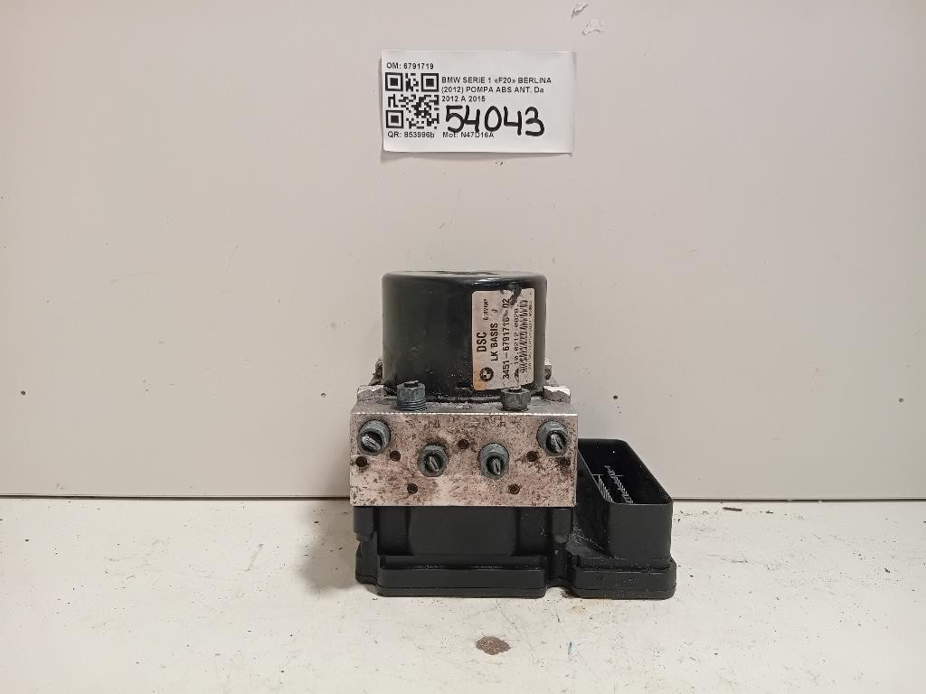 Pompa ABS ANT 3451-6791718-08 6791719 Bmw Serie 1 F20 Berlina 2012