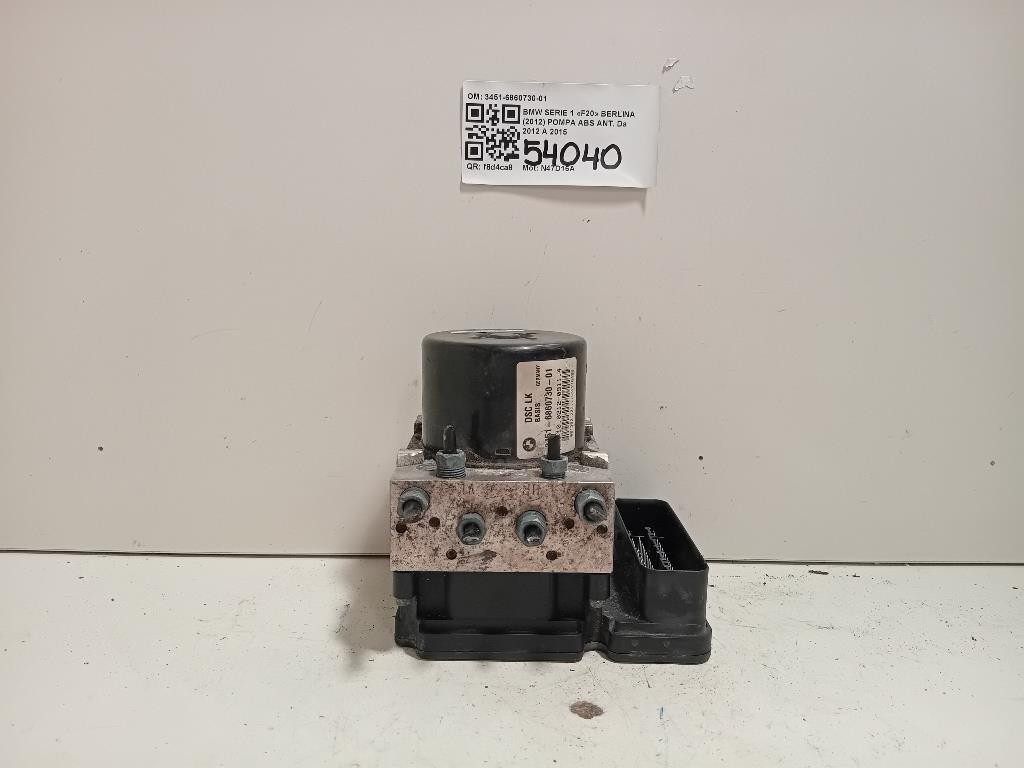 Pompa ABS ANT 3451-6860730-01 Bmw Serie 1 F20 Berlina 2012