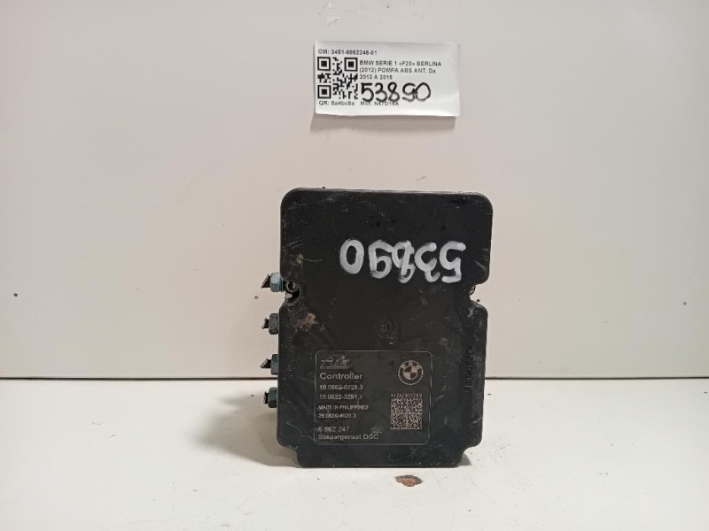Pompa ABS ANT 3451-6862246-01 Bmw Serie 1 F20 Berlina 2012
