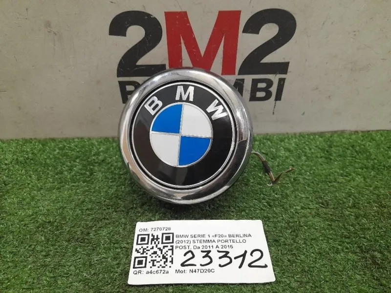 Stemma Portello POST 7270728 Bmw Serie 1 F20 Berlina 2012