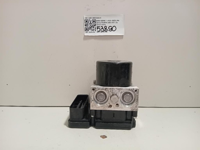 Pompa ABS ANT 3451-6862246-01 Bmw Serie 1 F20 Berlina 2012