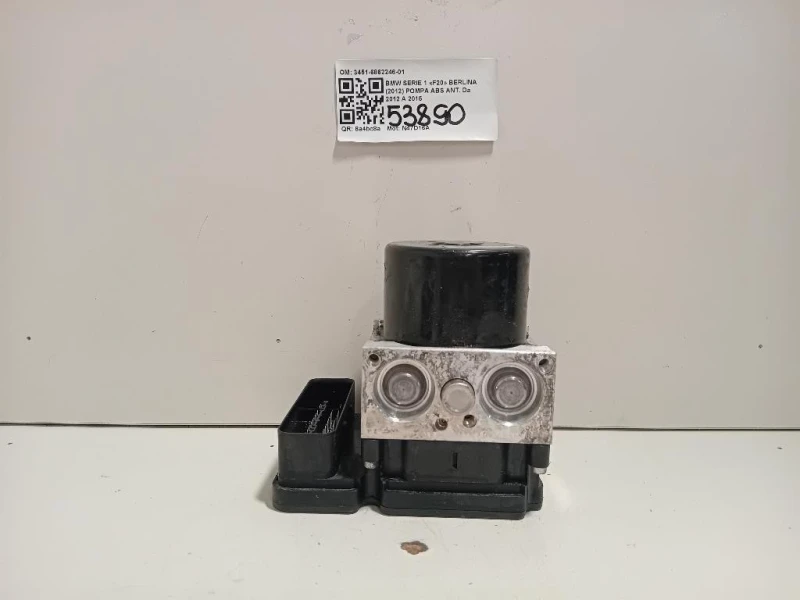 Pompa ABS ANT 3451-6862246-01 Bmw Serie 1 F20 Berlina 2012