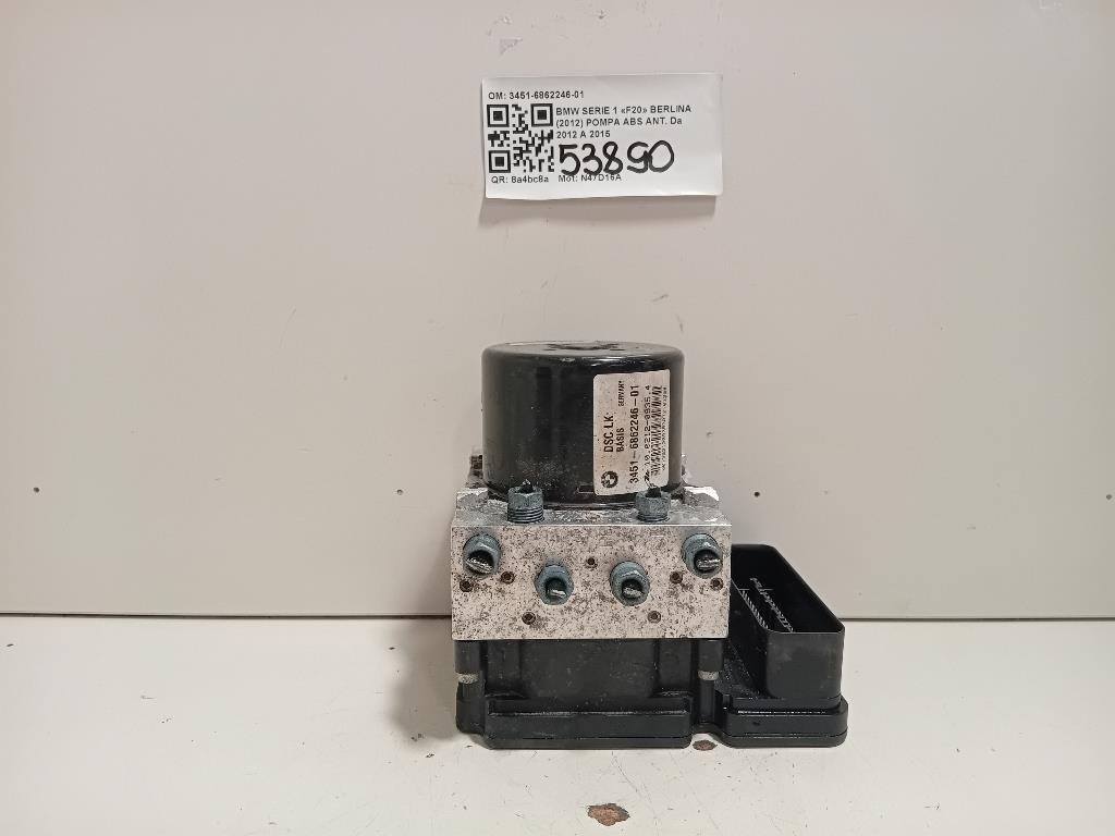 Pompa ABS ANT 3451-6862246-01 Bmw Serie 1 F20 Berlina 2012