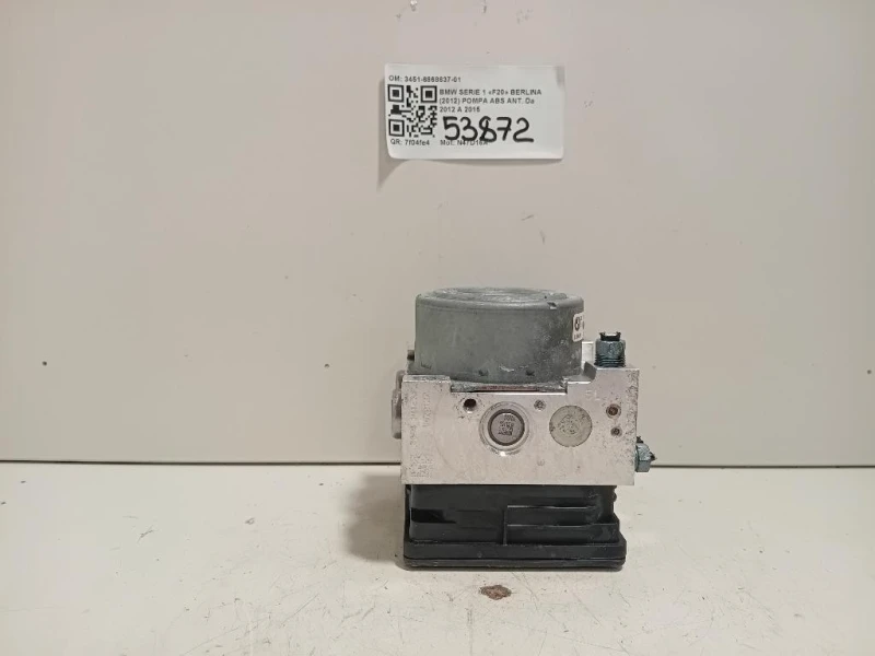 Pompa ABS ANT 3451-6868637-01 Bmw Serie 1 F20 Berlina 2012