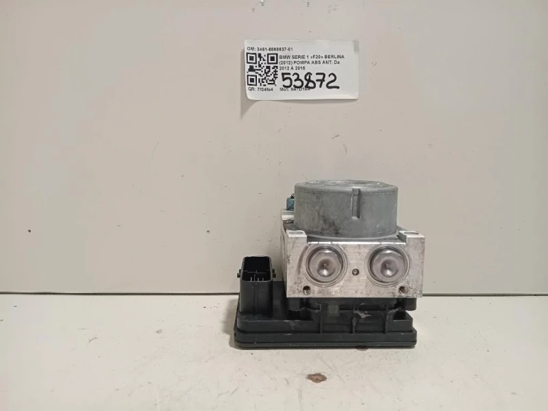 Pompa ABS ANT 3451-6868637-01 Bmw Serie 1 F20 Berlina 2012