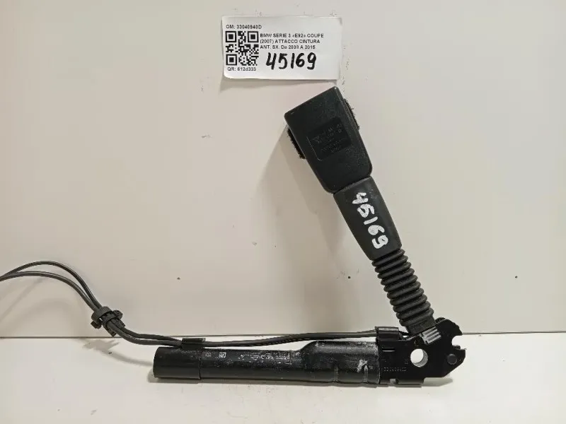 Attacco Cintura ANT SX 33040940D Bmw Serie 3 E92 Coupe 2007