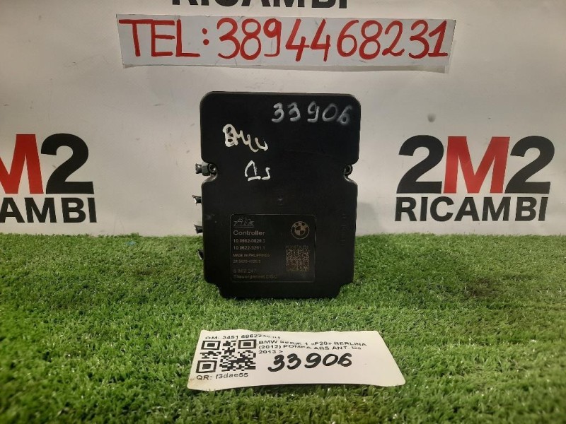 Pompa ABS ANT 3451 6862246 01 Bmw Serie 1 F20 Berlina 2012