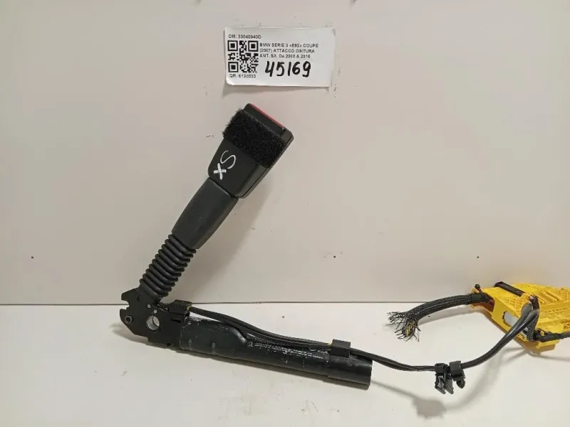 Attacco Cintura ANT SX 33040940D Bmw Serie 3 E92 Coupe 2007