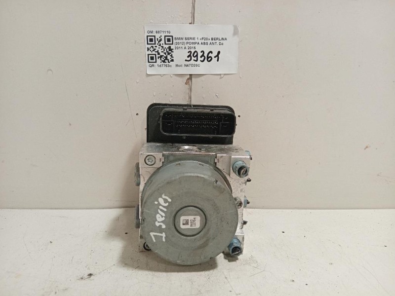 Pompa ABS ANT 6871110 Bmw Serie 1 F20 Berlina 2012