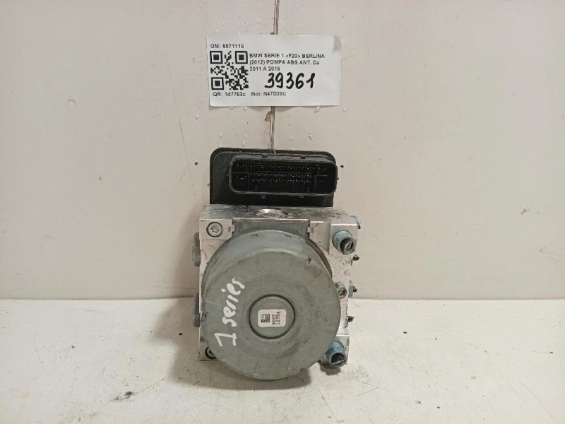 Pompa ABS ANT 6871110 Bmw Serie 1 F20 Berlina 2012