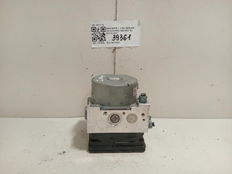 Pompa ABS ANT 6871110 Bmw Serie 1 F20 Berlina 2012