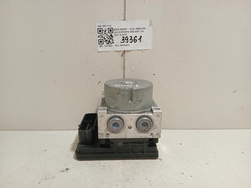 Pompa ABS ANT 6871110 Bmw Serie 1 F20 Berlina 2012