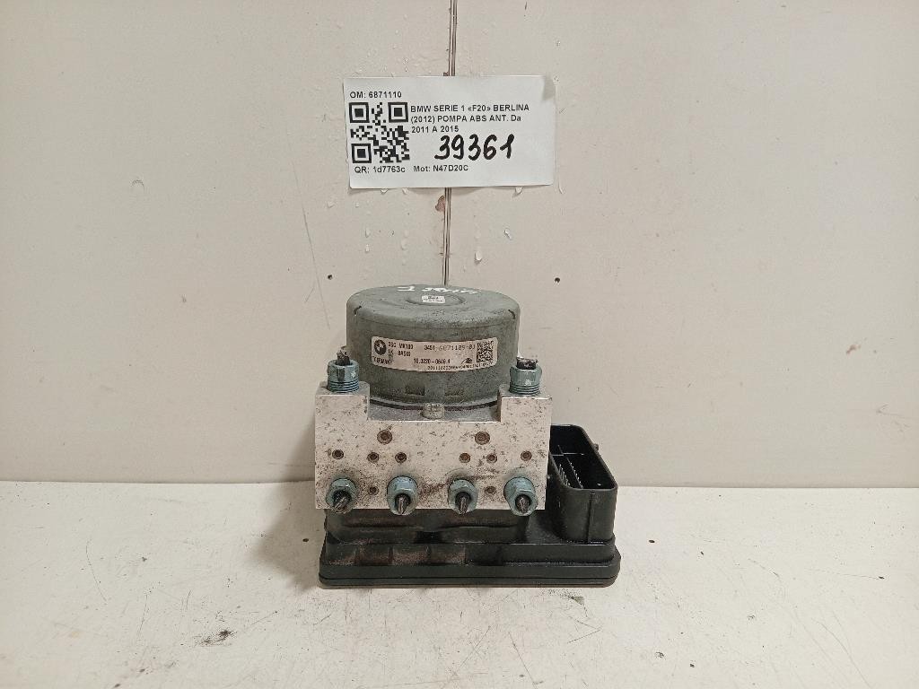 Pompa ABS ANT 6871110 Bmw Serie 1 F20 Berlina 2012