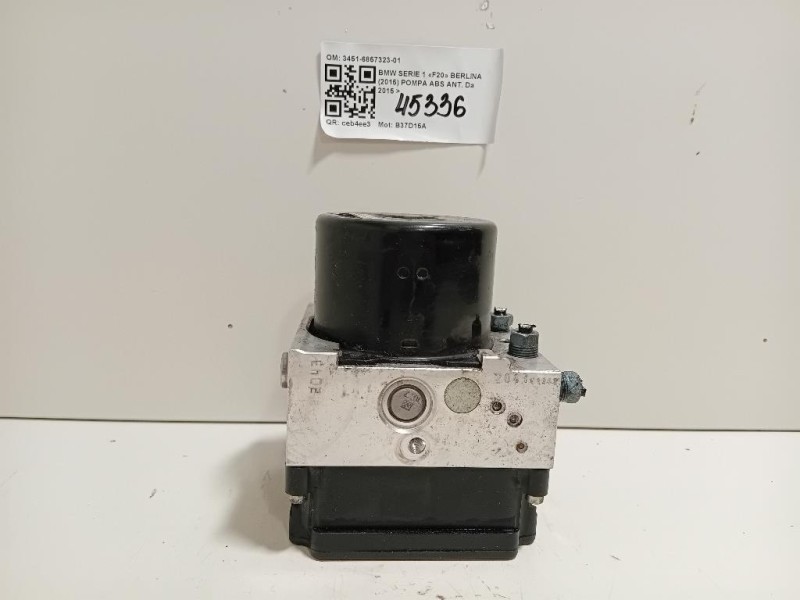 Pompa ABS ANT 3451-6857323-01 Bmw Serie 1 F20 Berlina 2015