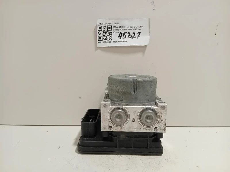 Pompa ABS ANT 3451-6881172-01 Bmw Serie 1 F20 Berlina 2015