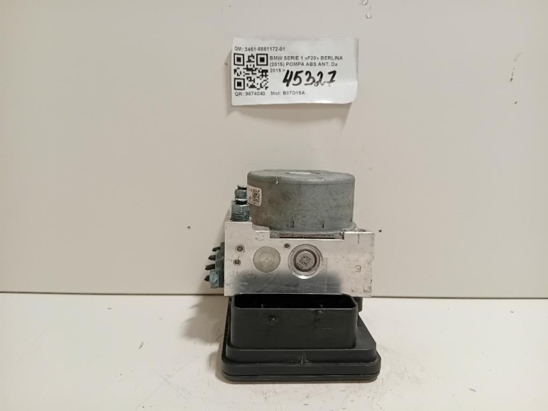 Pompa ABS ANT 3451-6881172-01 Bmw Serie 1 F20 Berlina 2015