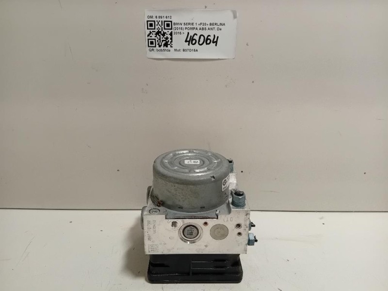 Pompa ABS ANT 3451-6891611-01 Bmw Serie 1 F20 Berlina 2015