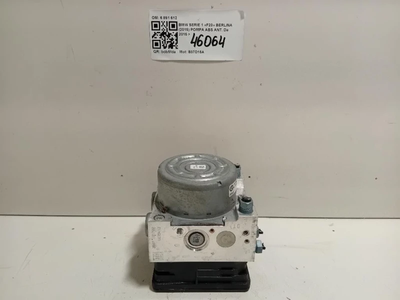 Pompa ABS ANT 3451-6891611-01 Bmw Serie 1 F20 Berlina 2015