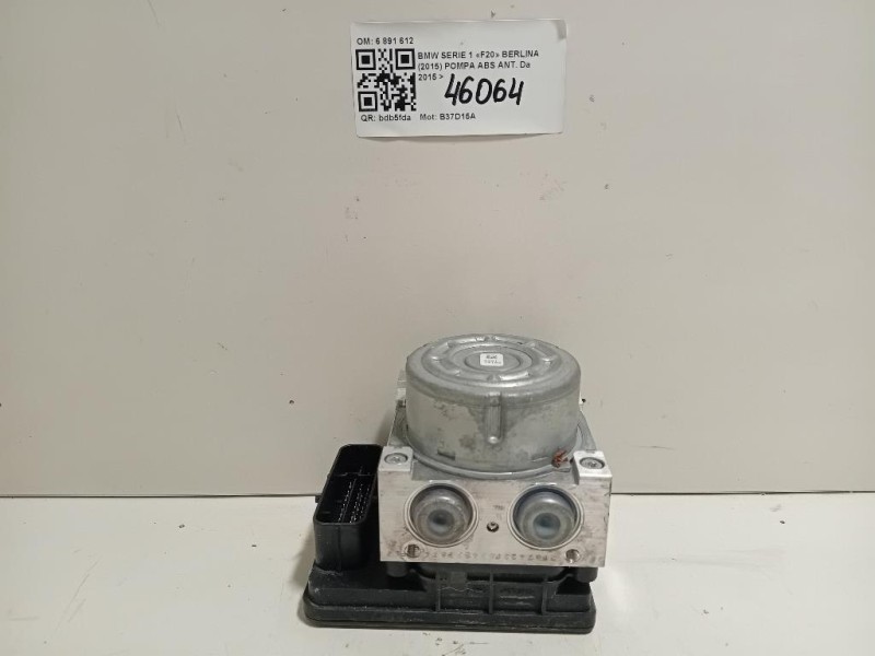 Pompa ABS ANT 3451-6891611-01 Bmw Serie 1 F20 Berlina 2015