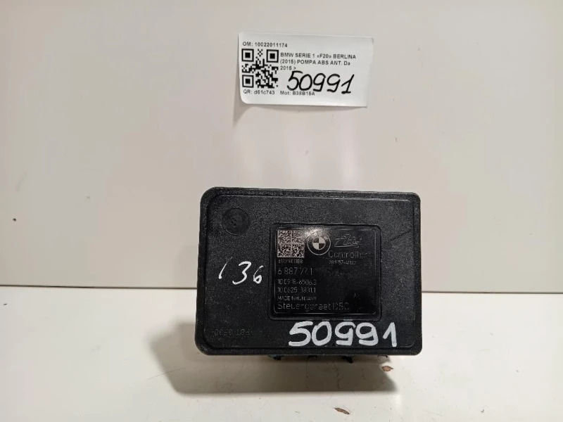 Pompa ABS ANT 10022011174 Bmw Serie 1 F20 Berlina 2015