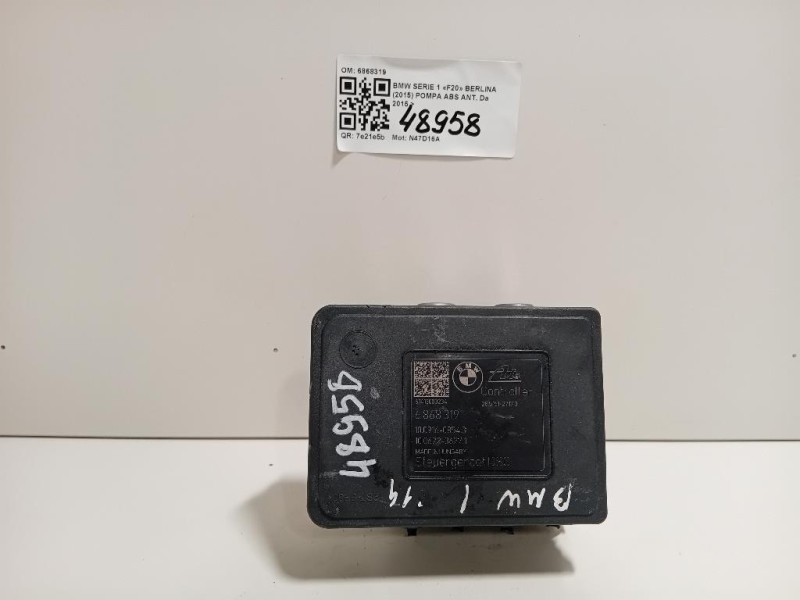 Pompa ABS ANT 6868319 Bmw Serie 1 F20 Berlina 2015
