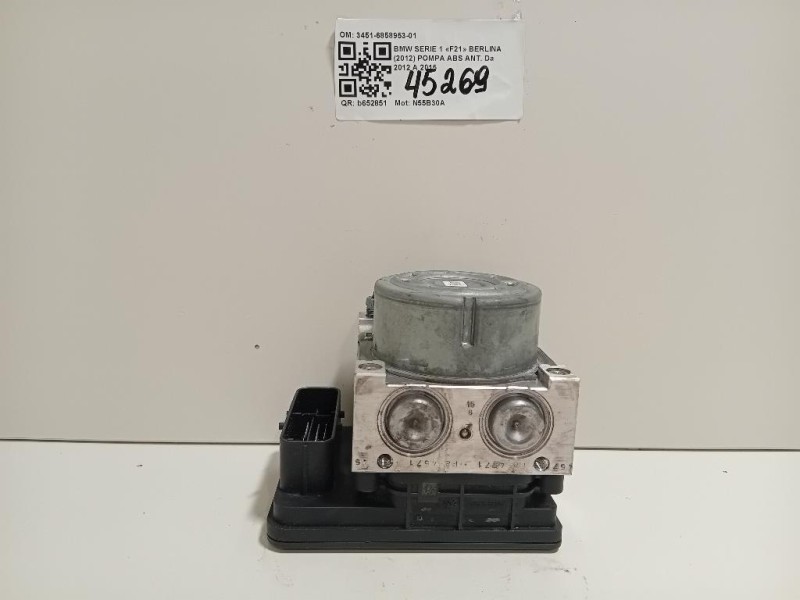Pompa ABS ANT 3451-6858953-01 Bmw Serie 1 F21 Berlina 2012
