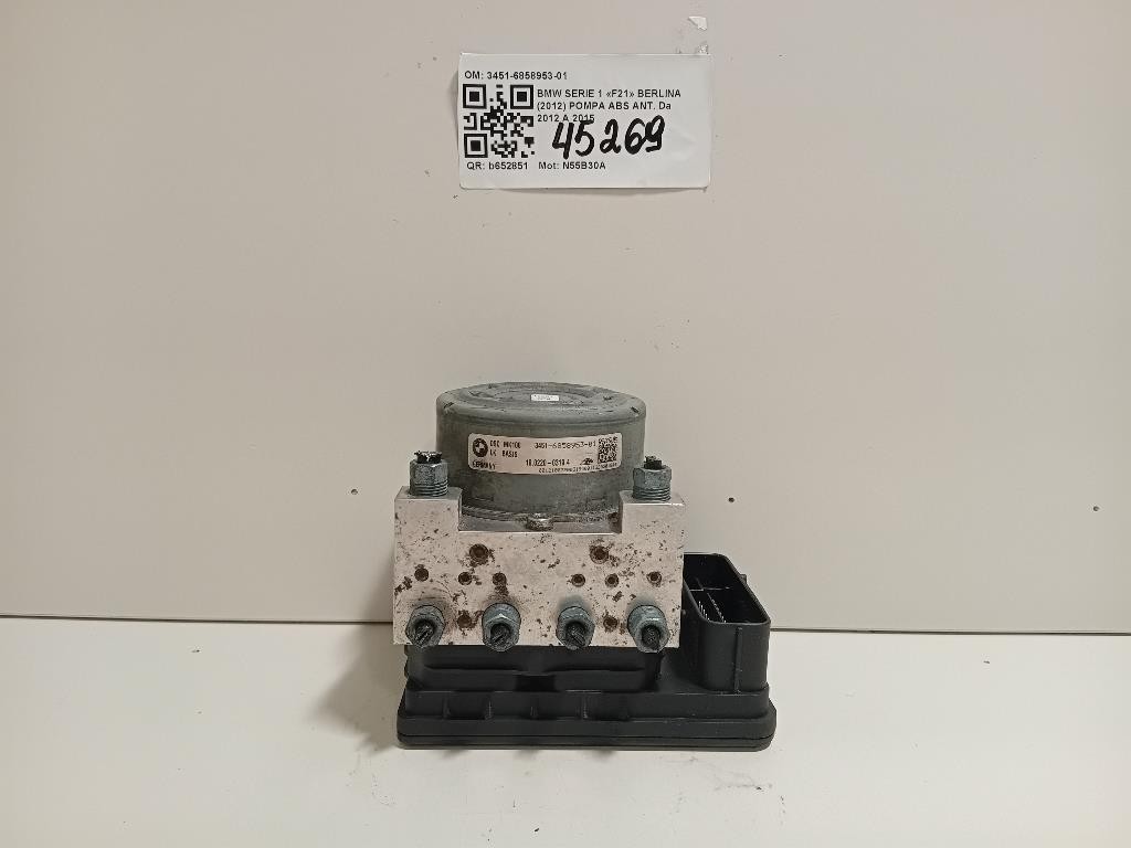 Pompa ABS ANT 3451-6858953-01 Bmw Serie 1 F21 Berlina 2012