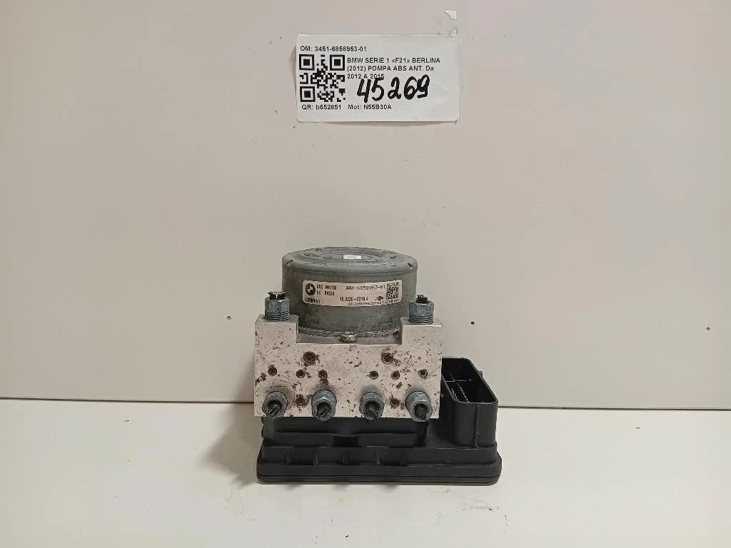 Pompa ABS ANT 3451-6858953-01 Bmw Serie 1 F21 Berlina 2012