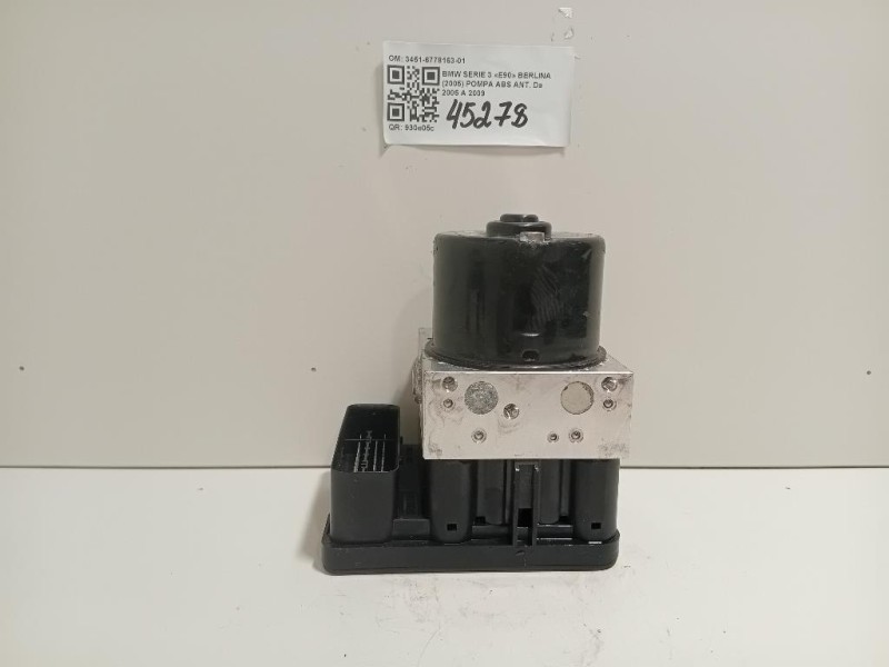 Pompa ABS ANT 3451-6778163-01 Bmw Serie 3 E90 Berlina 2005