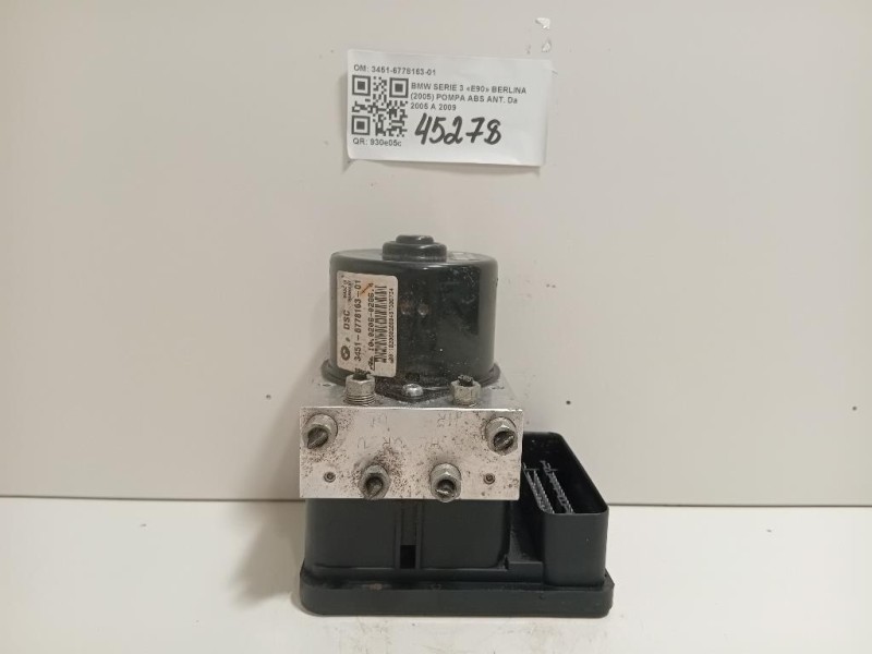 Pompa ABS ANT 3451-6778163-01 Bmw Serie 3 E90 Berlina 2005