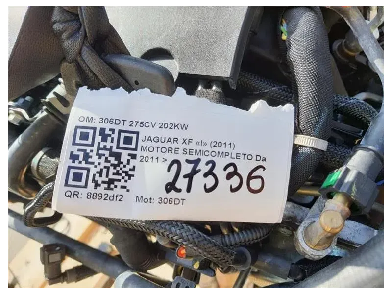 Motore Semicompleto 306DT 275CV 202KW Jaguar XF I 2011