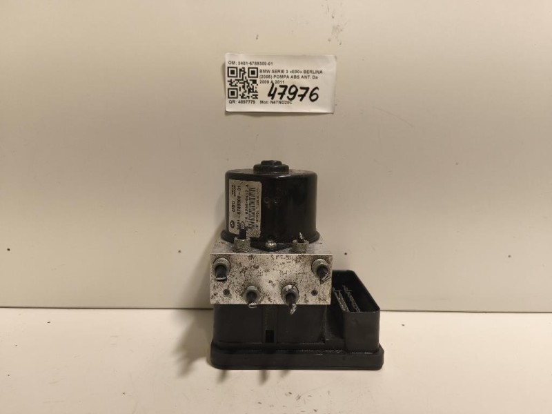 Pompa ABS ANT 3451-6789300-01 Bmw Serie 3 E90 Berlina 2005