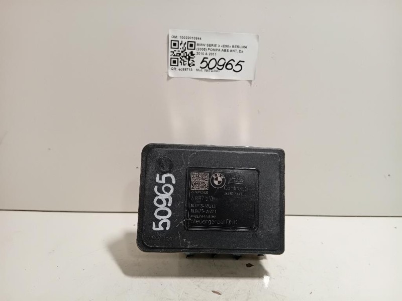 Pompa ABS ANT 10022010844 Bmw Serie 3 E90 Berlina 2005