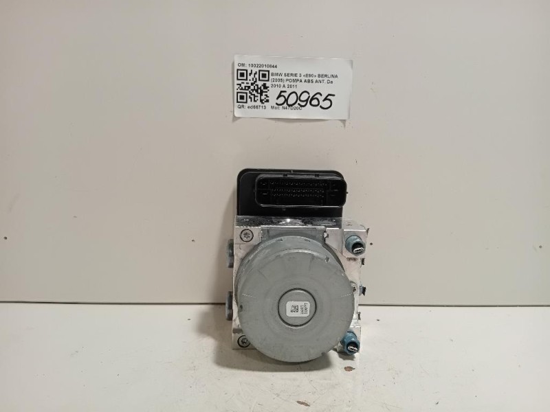 Pompa ABS ANT 10022010844 Bmw Serie 3 E90 Berlina 2005