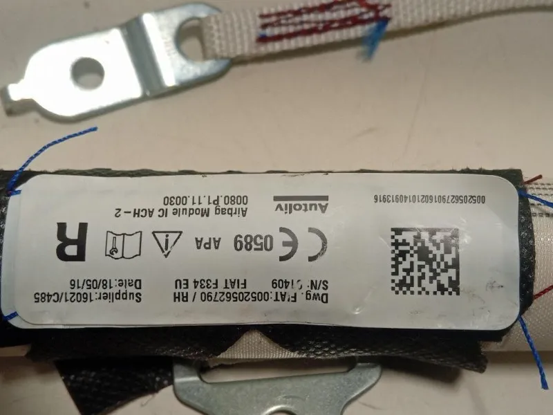 Air-bag A Tendina DX 520562790 Fiat 500X 2015