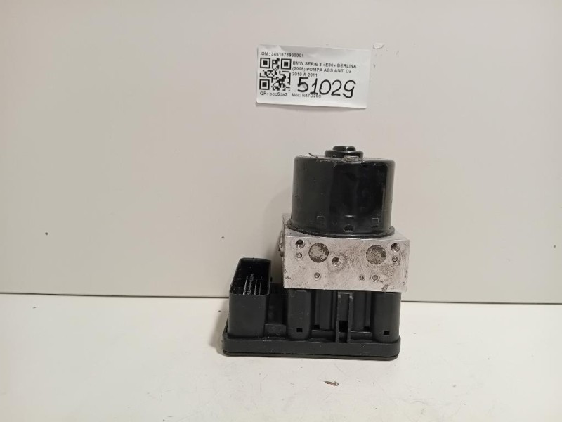 Pompa ABS ANT 3451678930001 Bmw Serie 3 E90 Berlina 2005