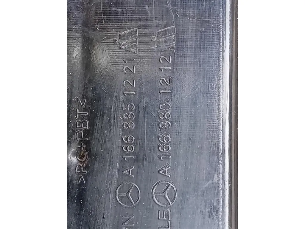 Supporto Copertura Plastica Montante Posteriore POST DX A1668851221 Mercedes Classe ML W166 2012