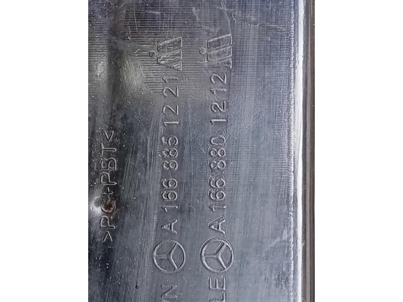 Supporto Copertura Plastica Montante Posteriore POST DX A1668851221 Mercedes Classe ML W166 2012