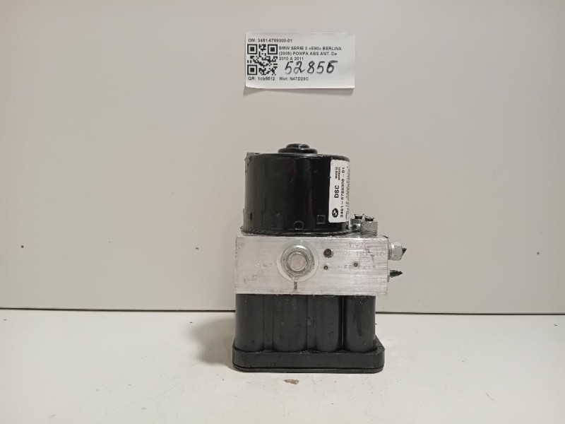 Pompa ABS ANT 3451-6789300-01 Bmw Serie 3 E90 Berlina 2005